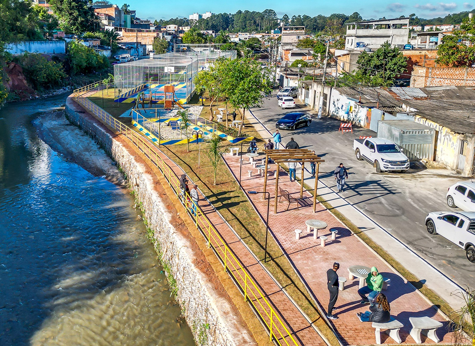 Prefeitura inaugura Parque Linear da Vila Princesa Isabel, na Zona Leste